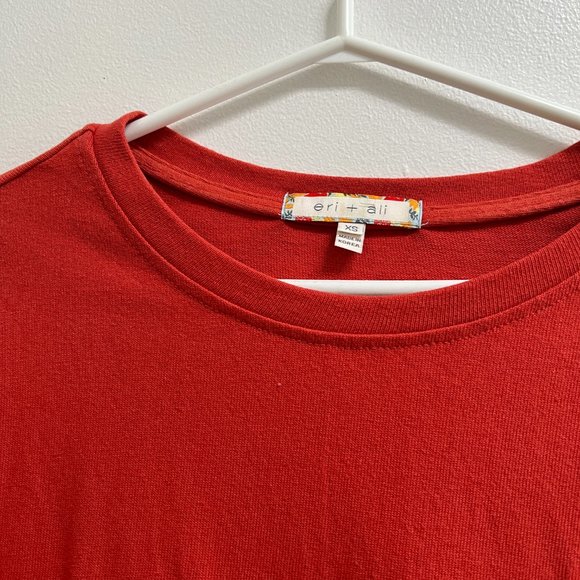 Anthropologie Eri + Ali Combination Poplin Top XS - Picture 4 of 6